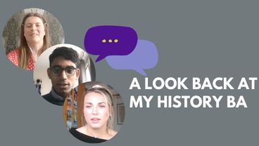 Looking back at my History BA