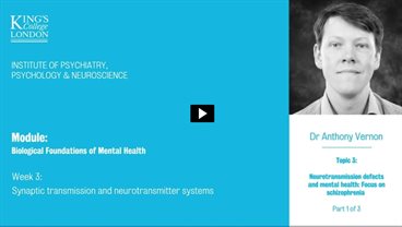 Synaptic transmission and neurotransmitter systems Part 1 of 3
