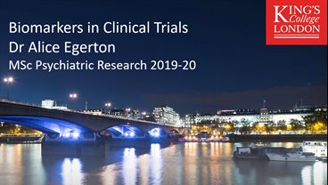 Biomarkers in Clinical Trials