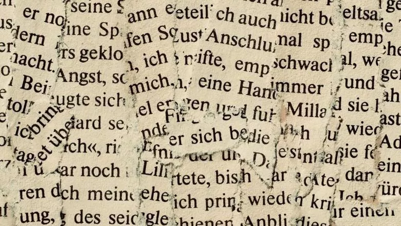 German text