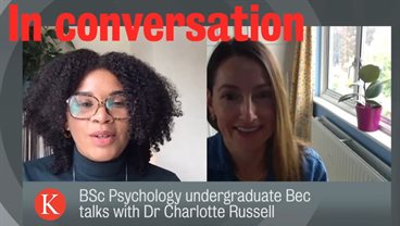 In conversation: Dr Charlotte Russell and Bec