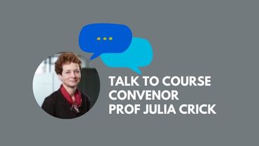Chat to Professor Julia Crick