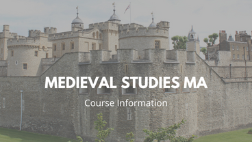 Medieval Studies MA