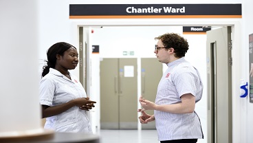 nursing clinical adult study king facilities nurse student experience