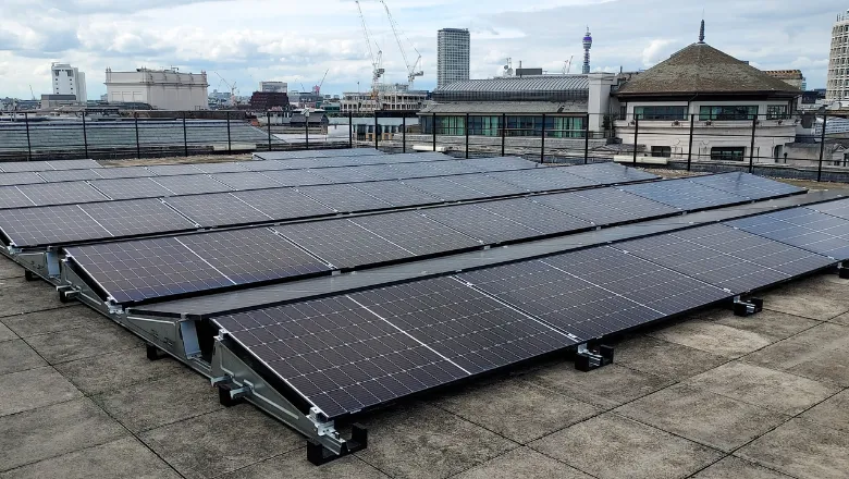 Bush House solar panels