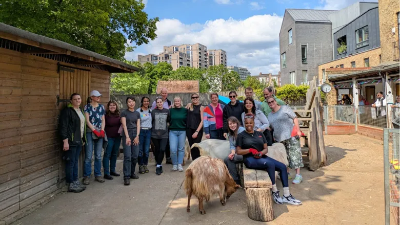 KCS & EF Vauxhall City Farm thumb