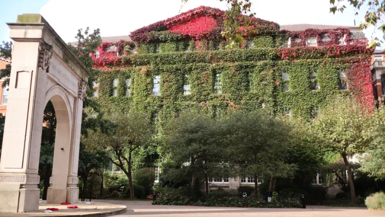 King's Guy's building in autumn