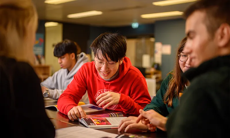 TEF student learning class group