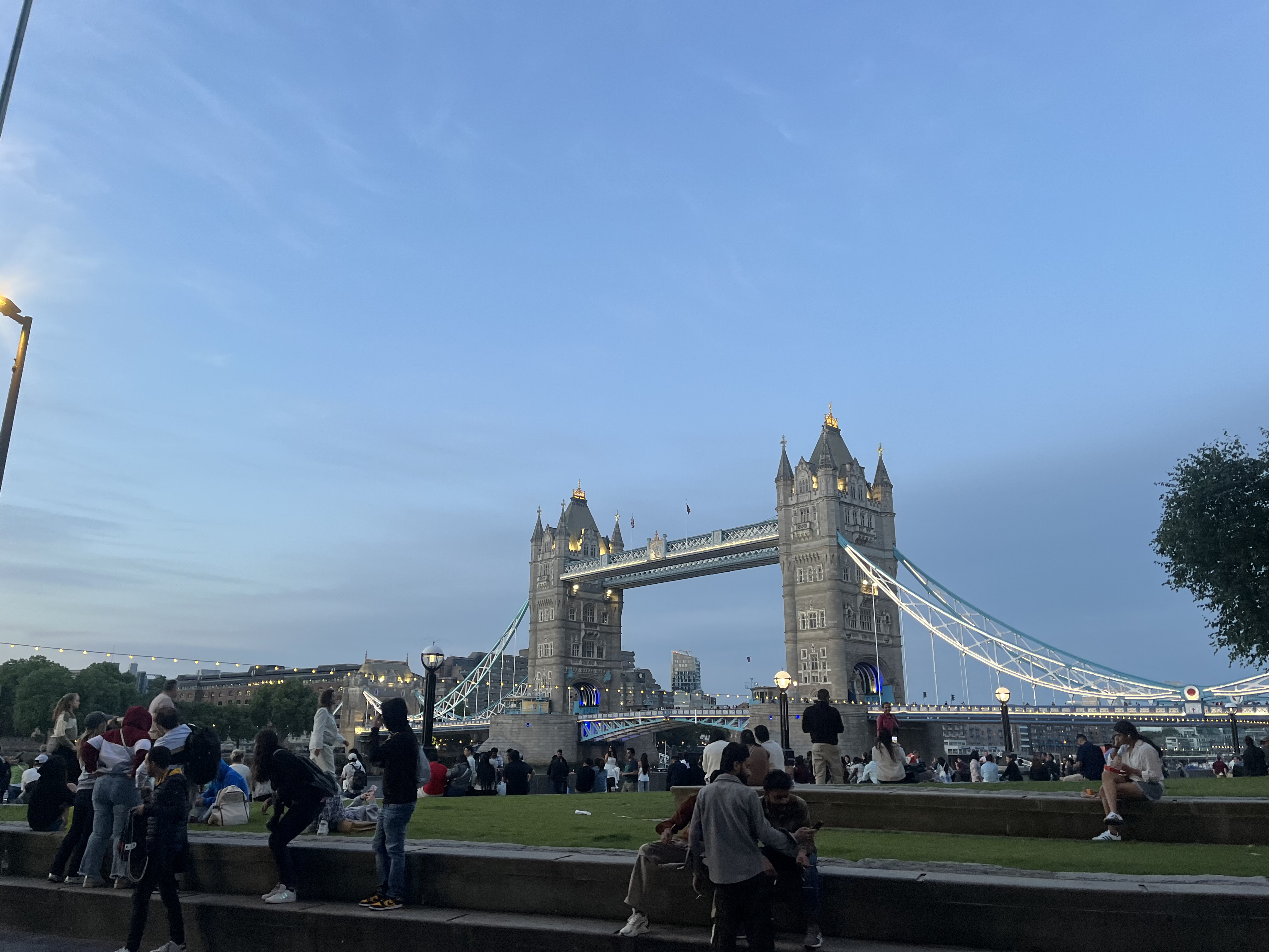 Tower Bridge from Potters Fields Park.