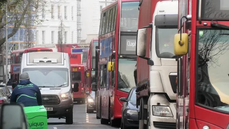 traffic pollution in London